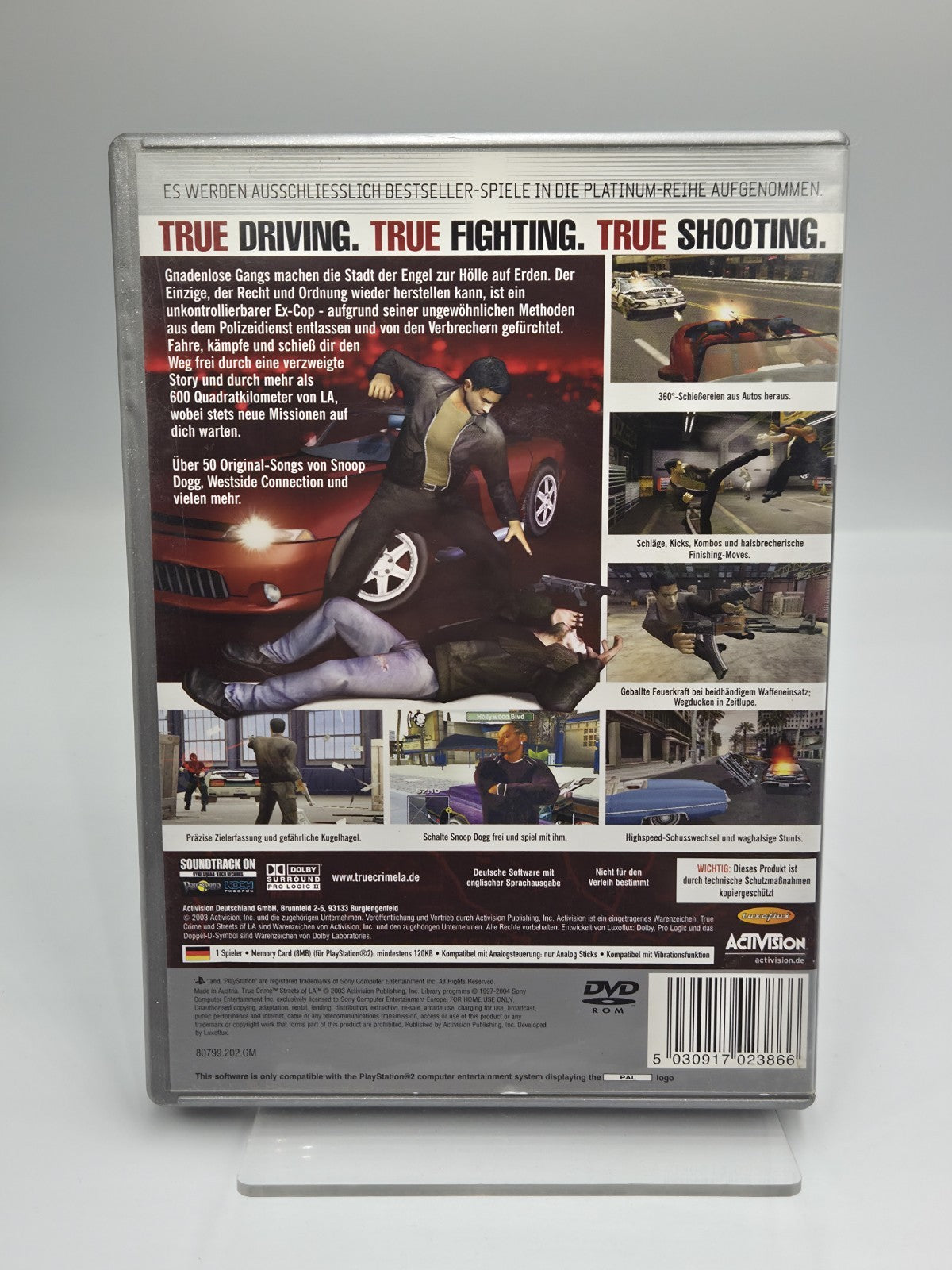 PS2 Playstation 2 True Crime Streets of LA mit OVP und Anleitung Deutsch 