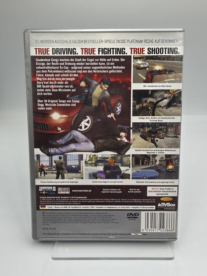 PS2 Playstation 2 True Crime Streets of LA mit OVP und Anleitung Deutsch 