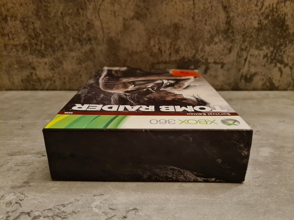 XBOX360 Tomb Raider Survival Edition Limited Edition OVP - T-Retro-Games 