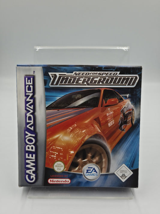 Nintendo Game Boy Advance Need For Speed Underground mit OVP und Anleitung NOE
