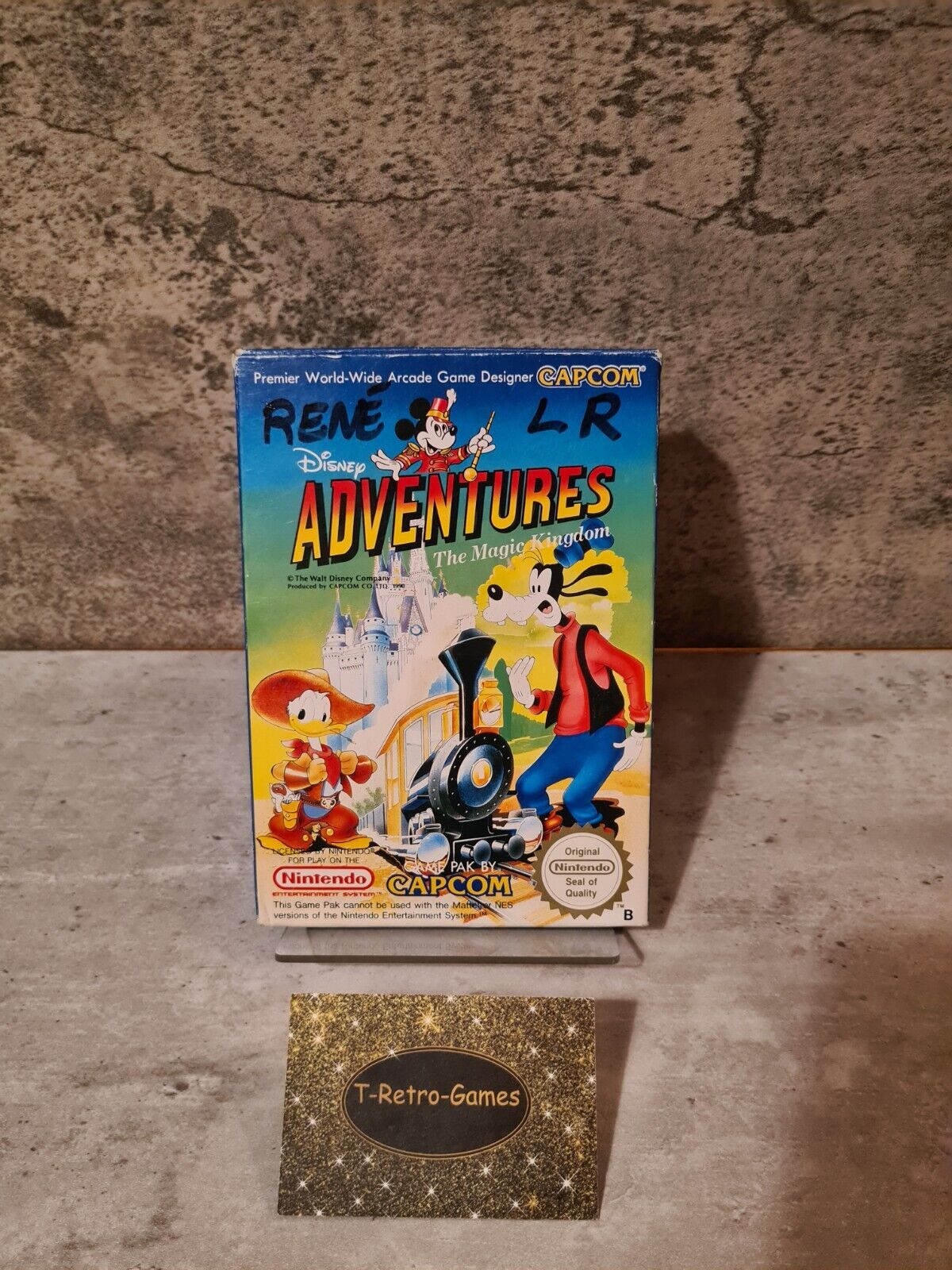 NES Disney Adventures in The Magic Kingdom mit OVP und Anleitung SCN - T-Retro-Games 