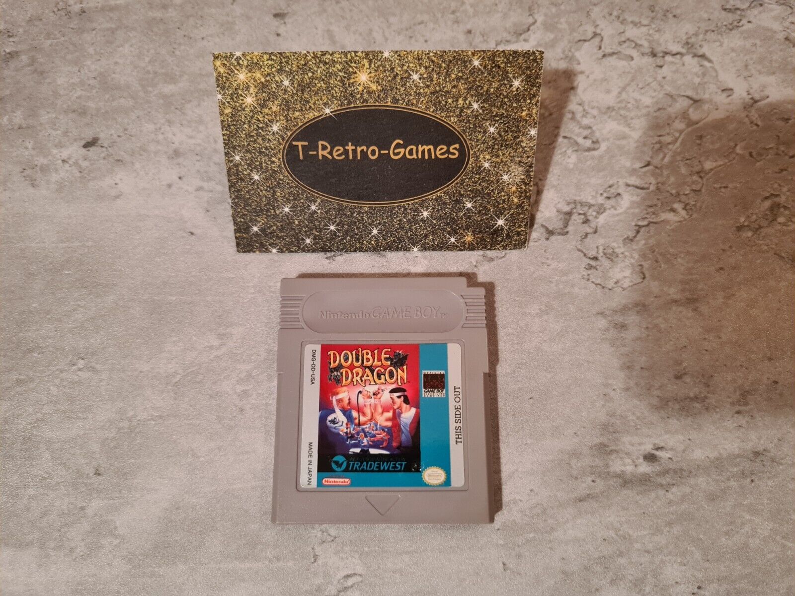 Nintendo Gameboy Classic Spiel Double Dragon Modul USA - T-Retro-Games 