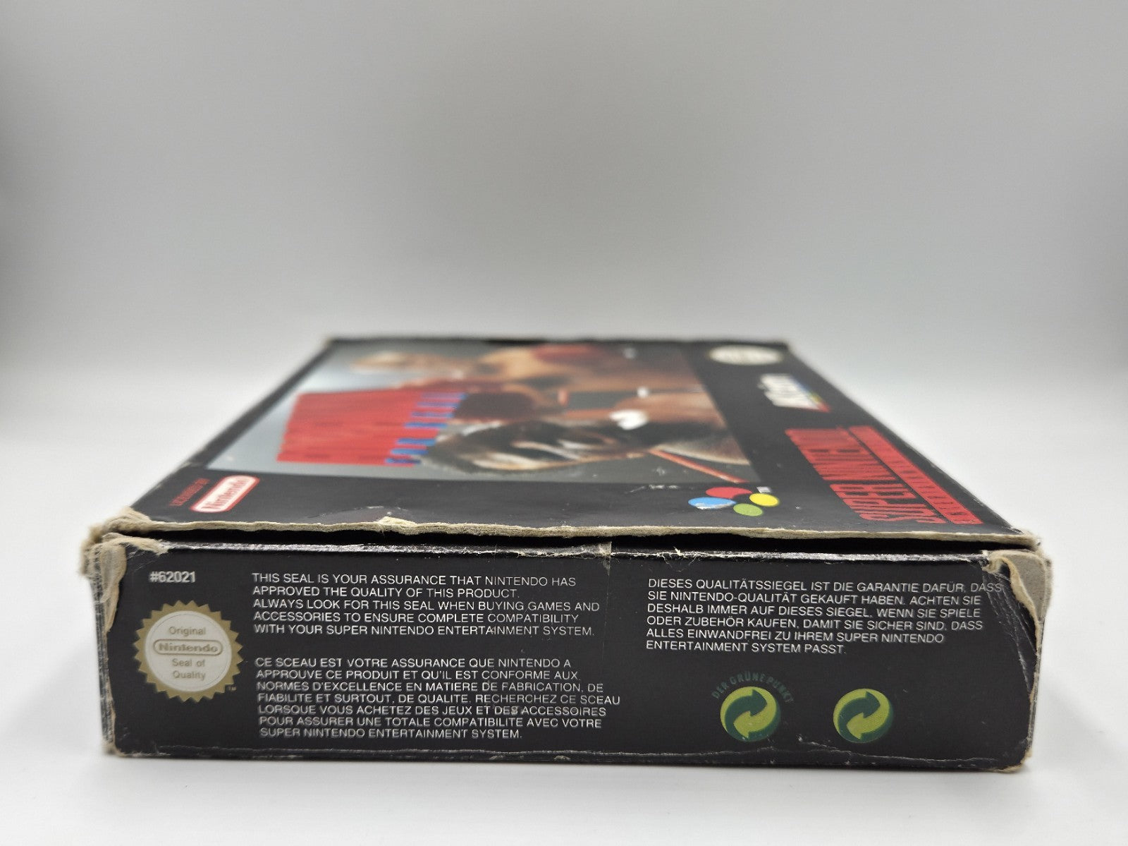 SNES Super Nintendo Spiel Foreman For Real mit OVP und Anleitung EUR