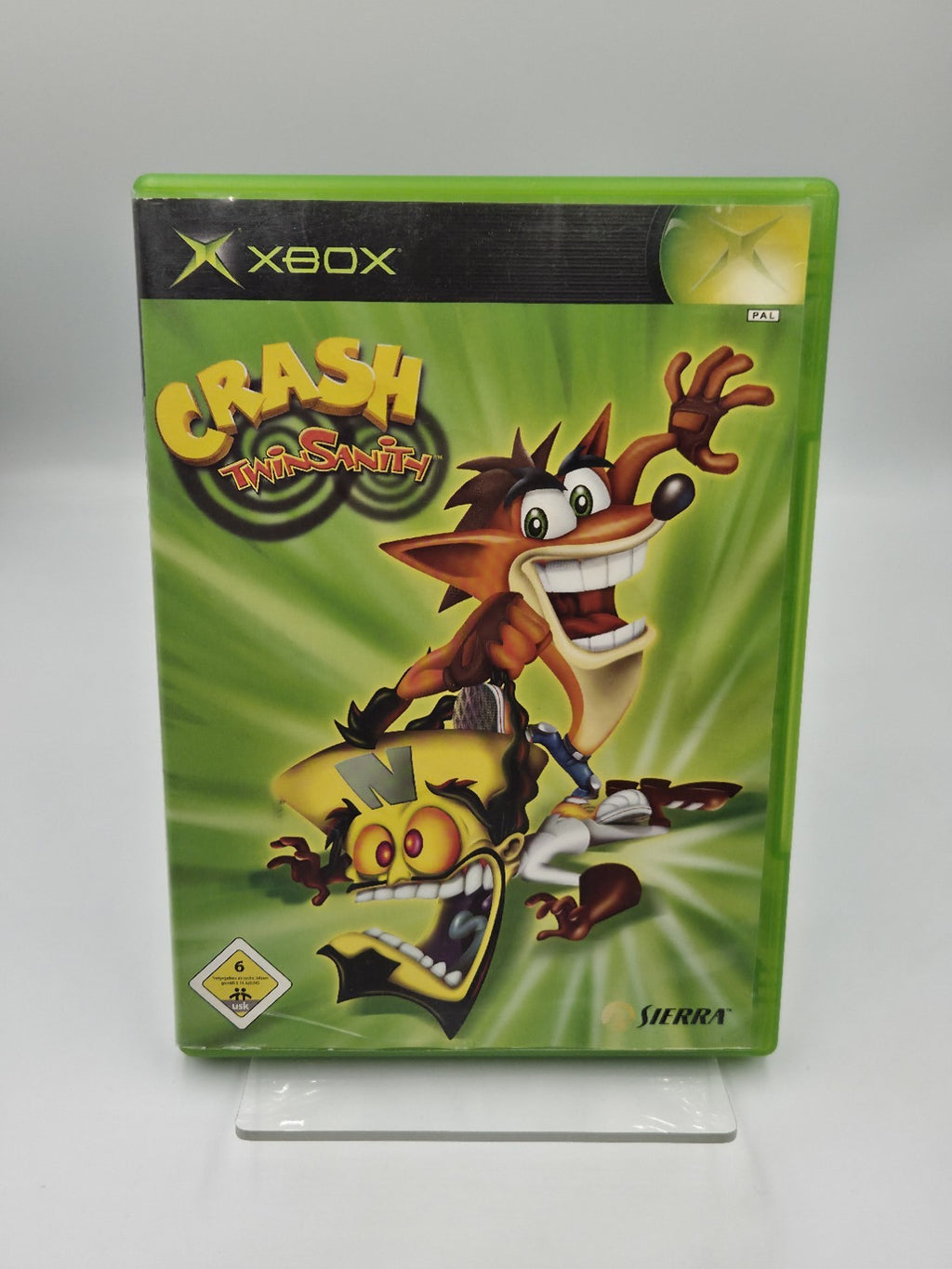 XBOX Spiel Crash Twin Sanity mit OVP und Anleitung Deutsch