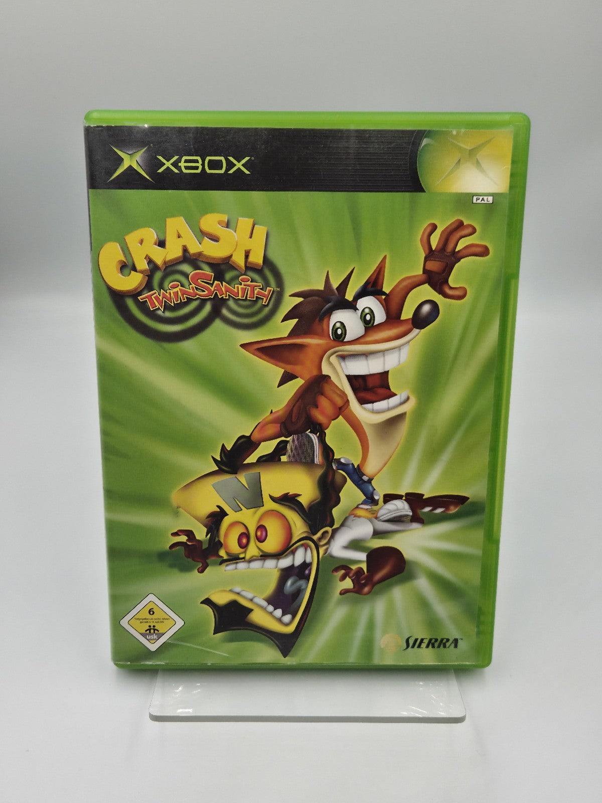 XBOX Spiel Crash Twin Sanity mit OVP und Anleitung Deutsch