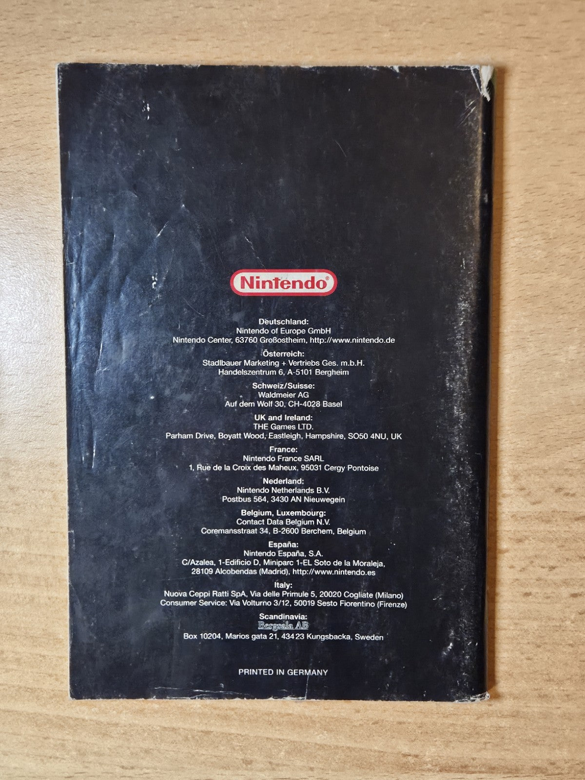 N64 Nintendo 64 Mario Golf Spielanleitung Instruction Booklet EUR