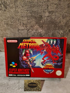 SNES Super Nintendo Super Metroid mit OVP und Spieleberater UKV Big Box - T-Retro-Games 