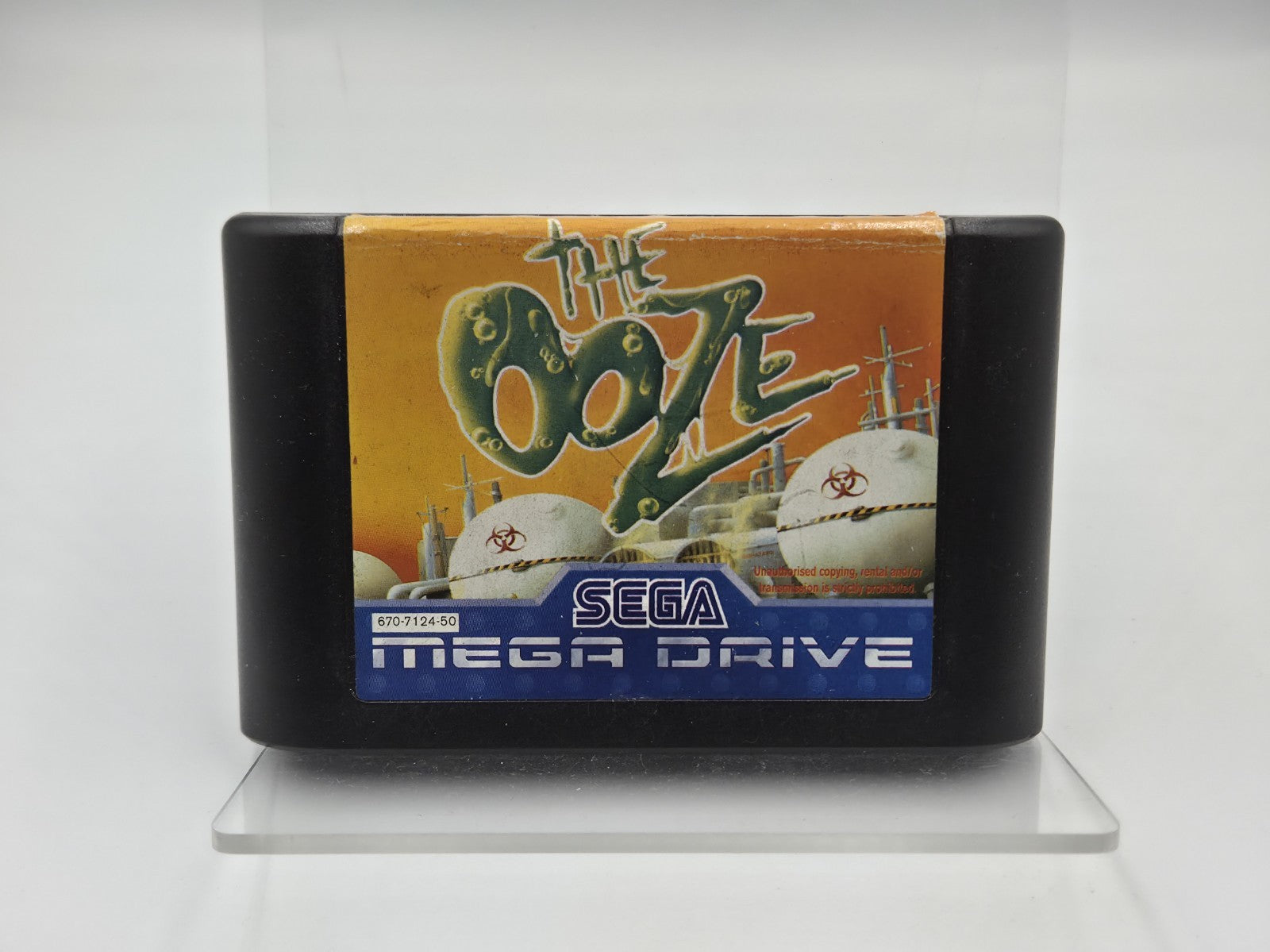 Sega Mega Drive Spiel The Ooze Modul