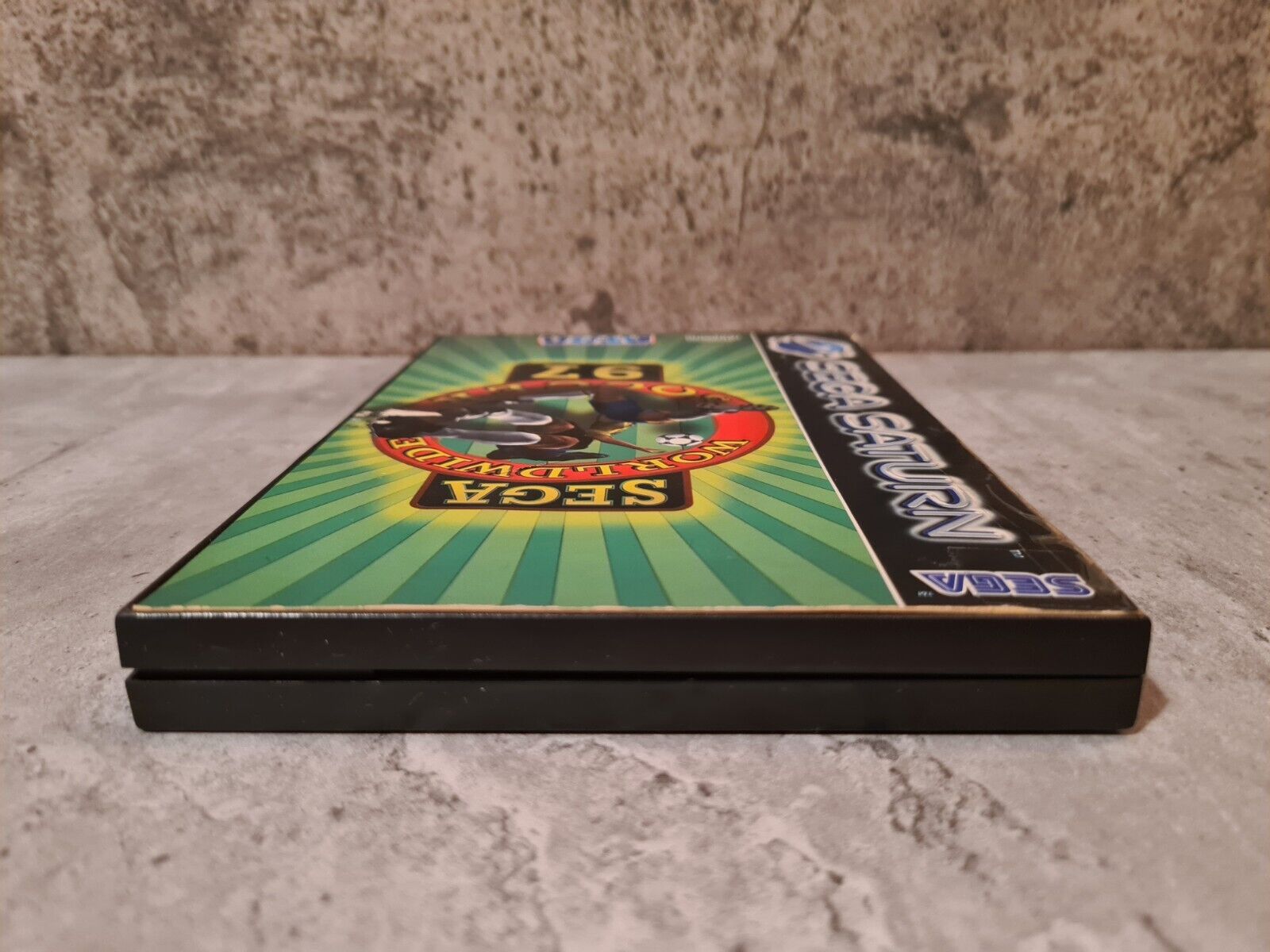 Sega Saturn Sega Worldwide Soccer 97 mit OVP und Anleitung Multi Language - T-Retro-Games 