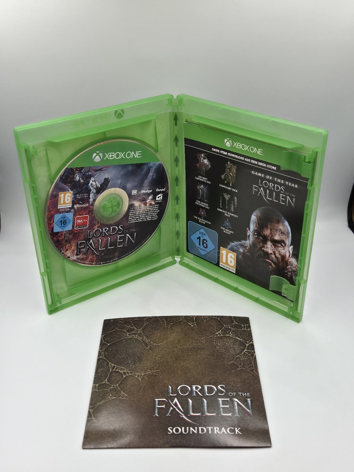 XBOXOne Spiel Lords of The Fallen mit OVP und Anleitung + Soundtrack Deutsch 