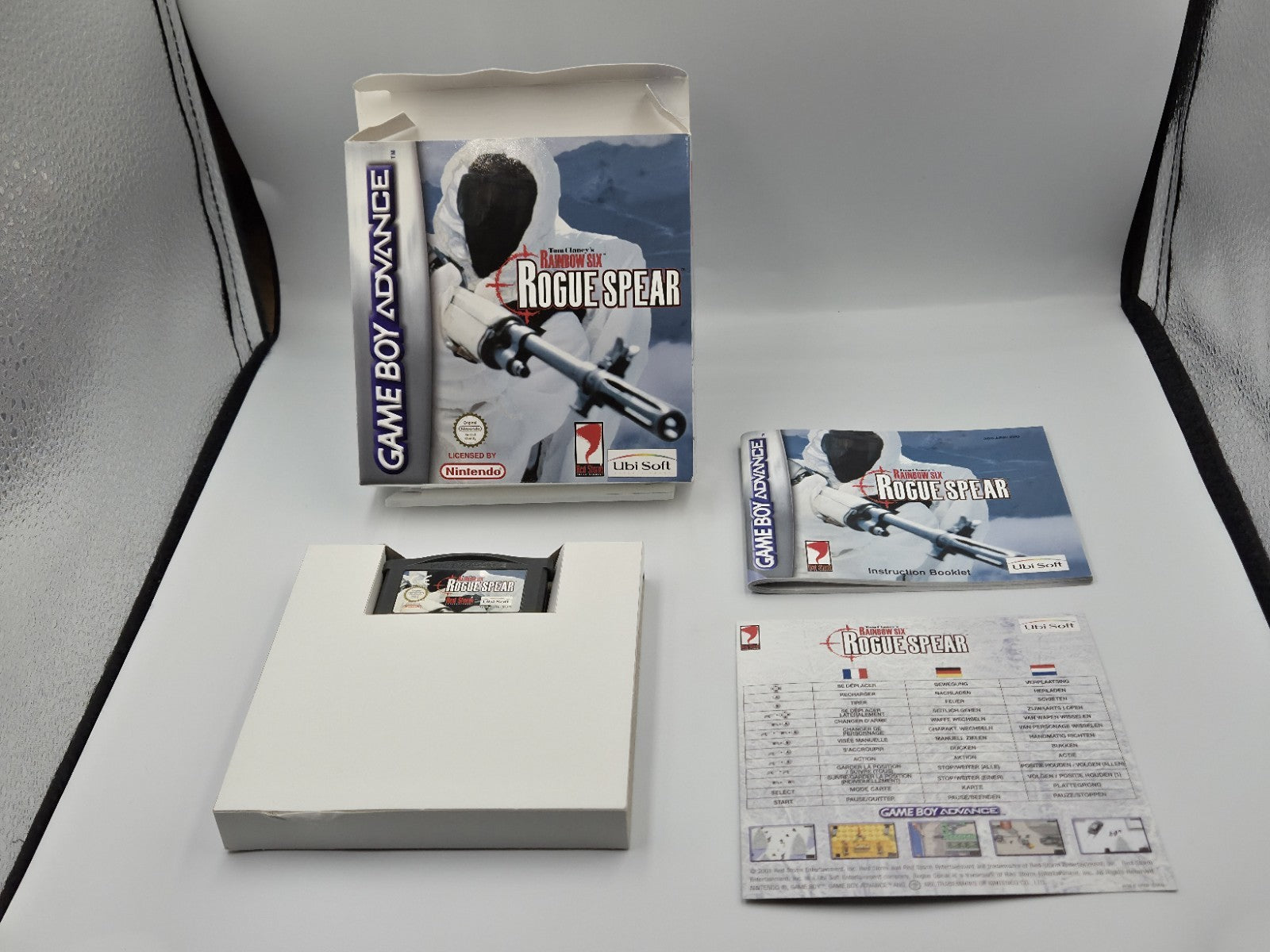 Game Boy Advance Tom Clancy's Rainbow Six Rogue Spear mit OVP und Anleitung EUR