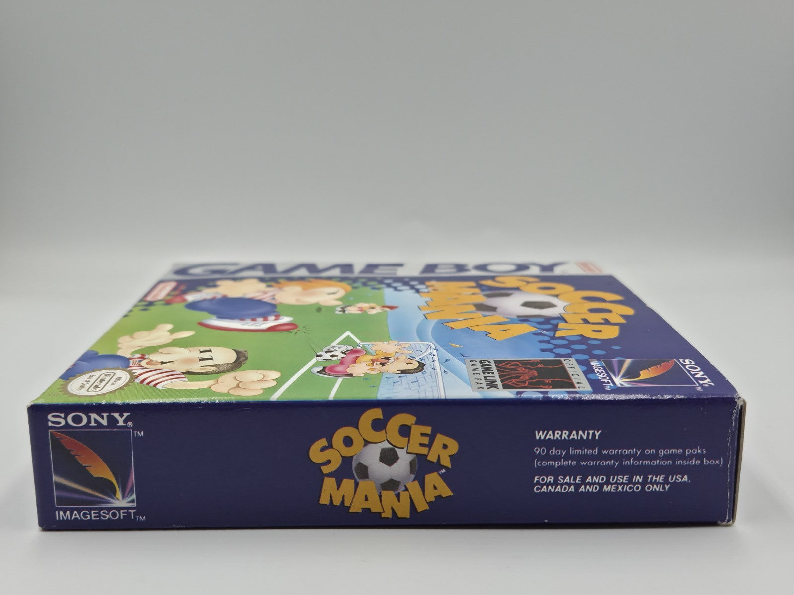 Nintendo Game Boy Classic Soccer Mania mit OVP und Anleitung USA