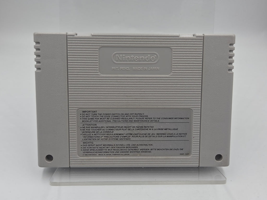 SNES Super Nintendo Spiel Demolition Man Modul EUR