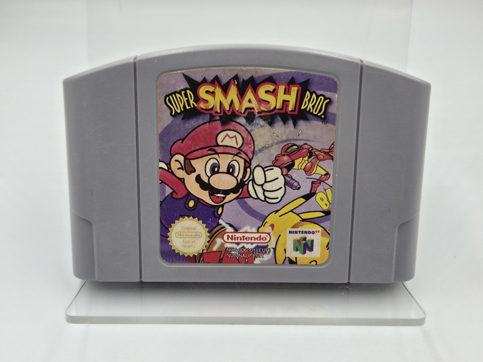 N64 Nintendo 64 Spiel Super Smash Bros. EUR Modul