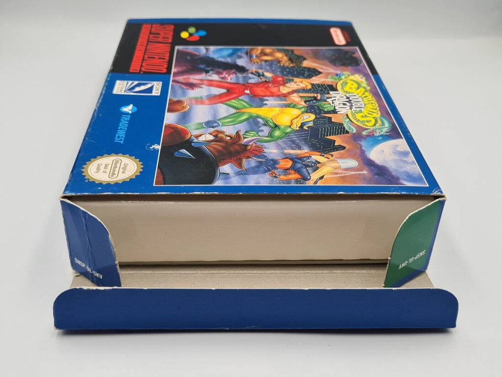 SNES Super Nintendo Battletoads Double Dragon mit OVP und Anleitung UKV - T-Retro-Games 