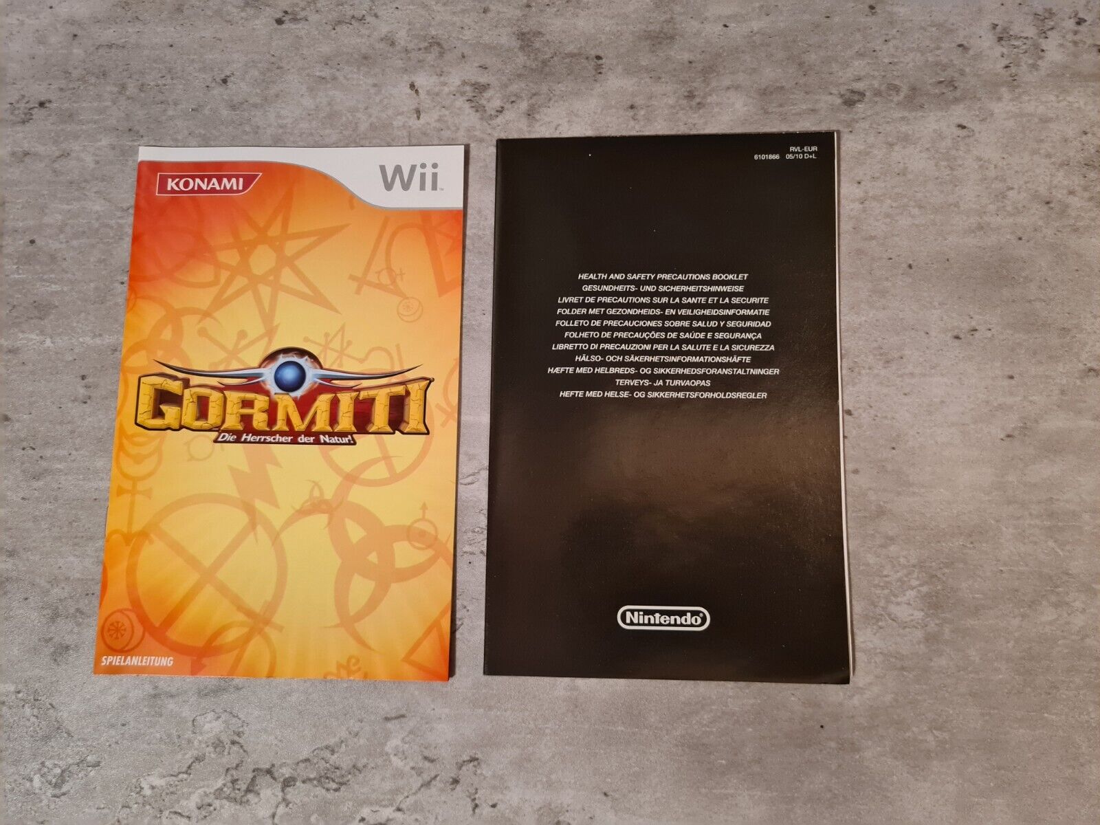 Nintendo Wii Gormiti mit OVP und Anleitung + Figur Big Box - T-Retro-Games 