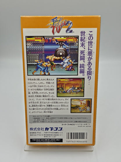 SFC Super Famicom Final Fight 2 mit OVP Japan