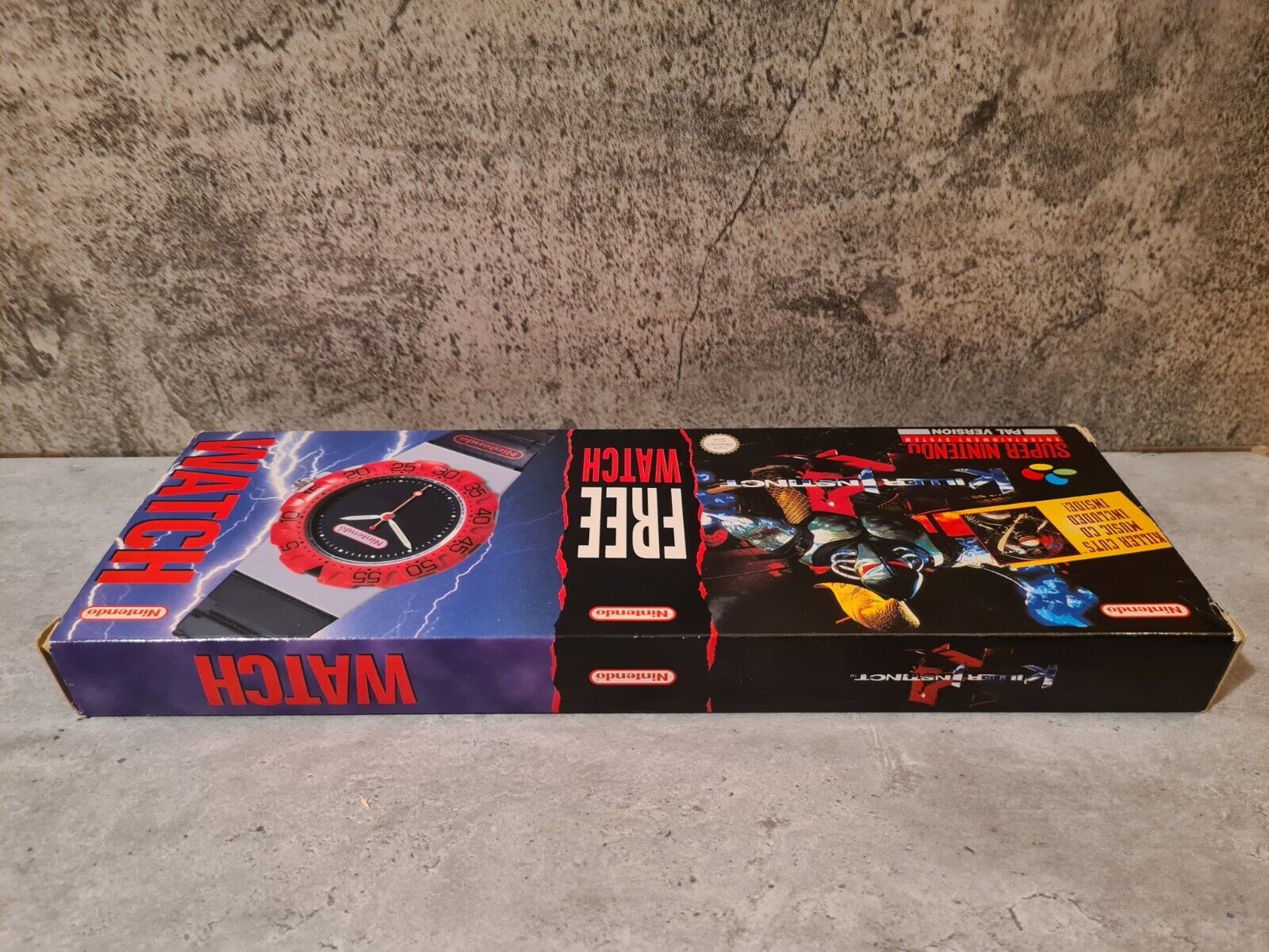 SNES Super Nintendo Killer Instinct Free Watch Big Box OVP mit Anleitung UKV - T-Retro-Games 