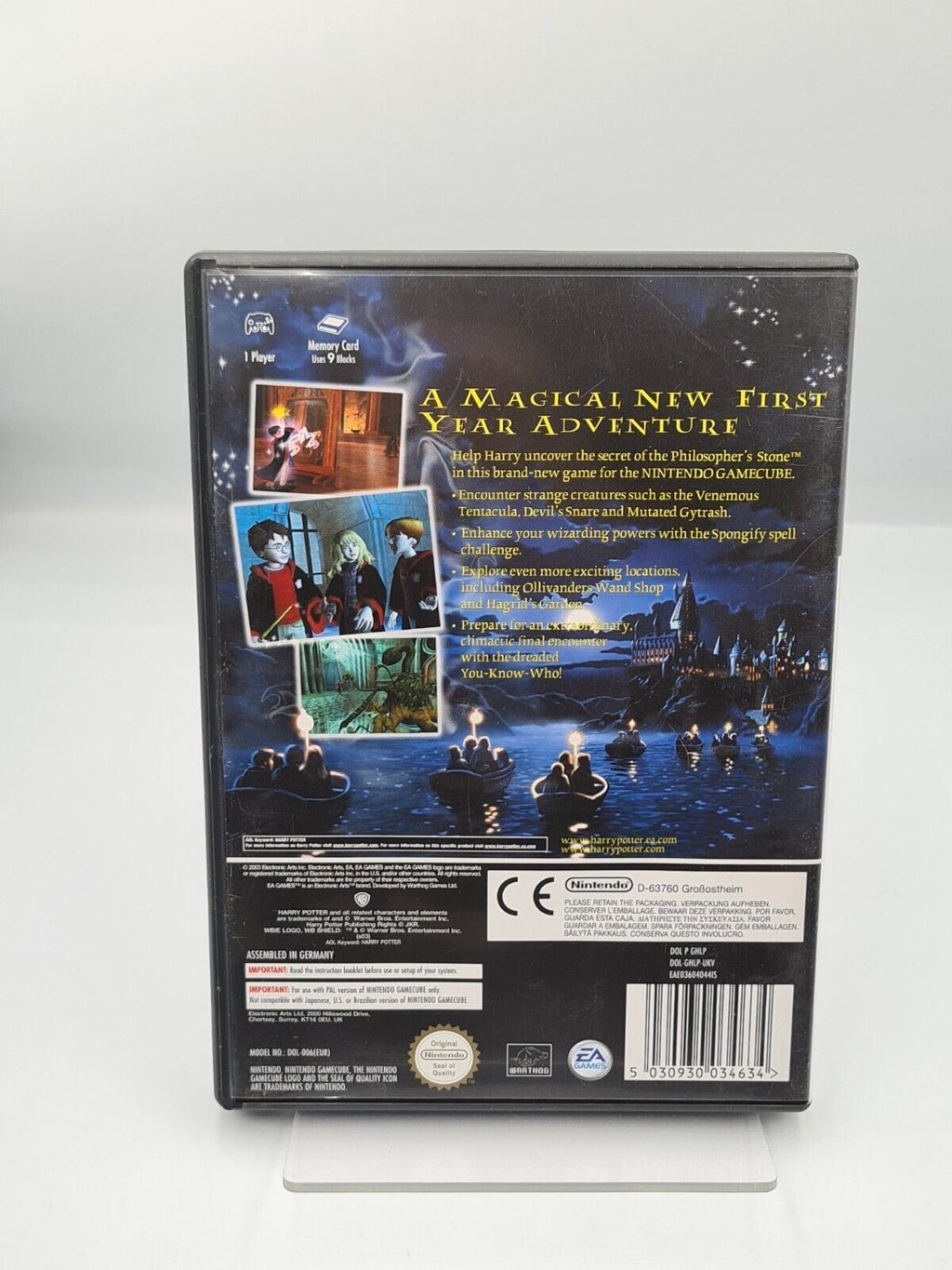 Nintendo GameCube Harry Potter and The Philosopher's Stone + OVP + Anleitung UKV - T-Retro-Games 