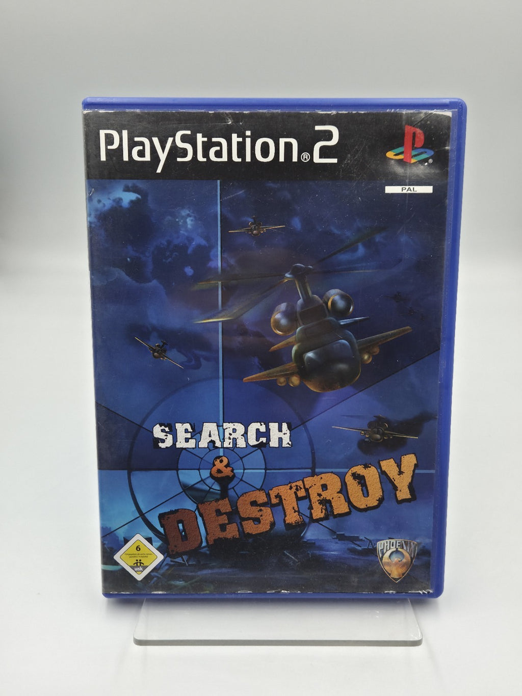 PS2 Playstation 2 Spiel Search & Destroy mit OVP und Anleitung Multilingual
