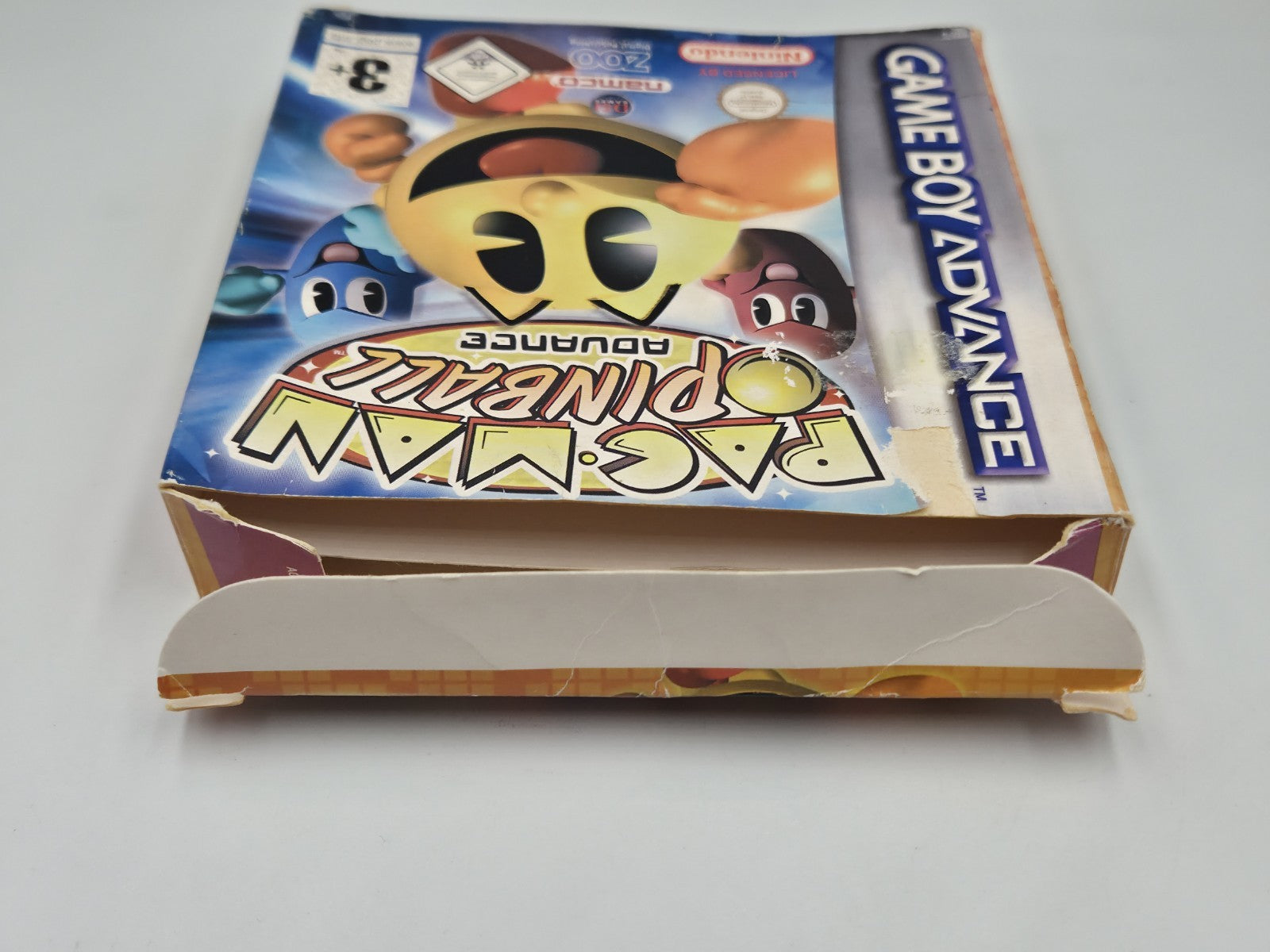 Nintendo Game Boy Advance Pac Man Pinball Advance EUR Leer OVP Empty Box 