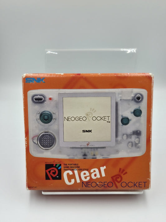 NeoGeo Pocket  SNK Clear Konsole Console Japan SNK OVP