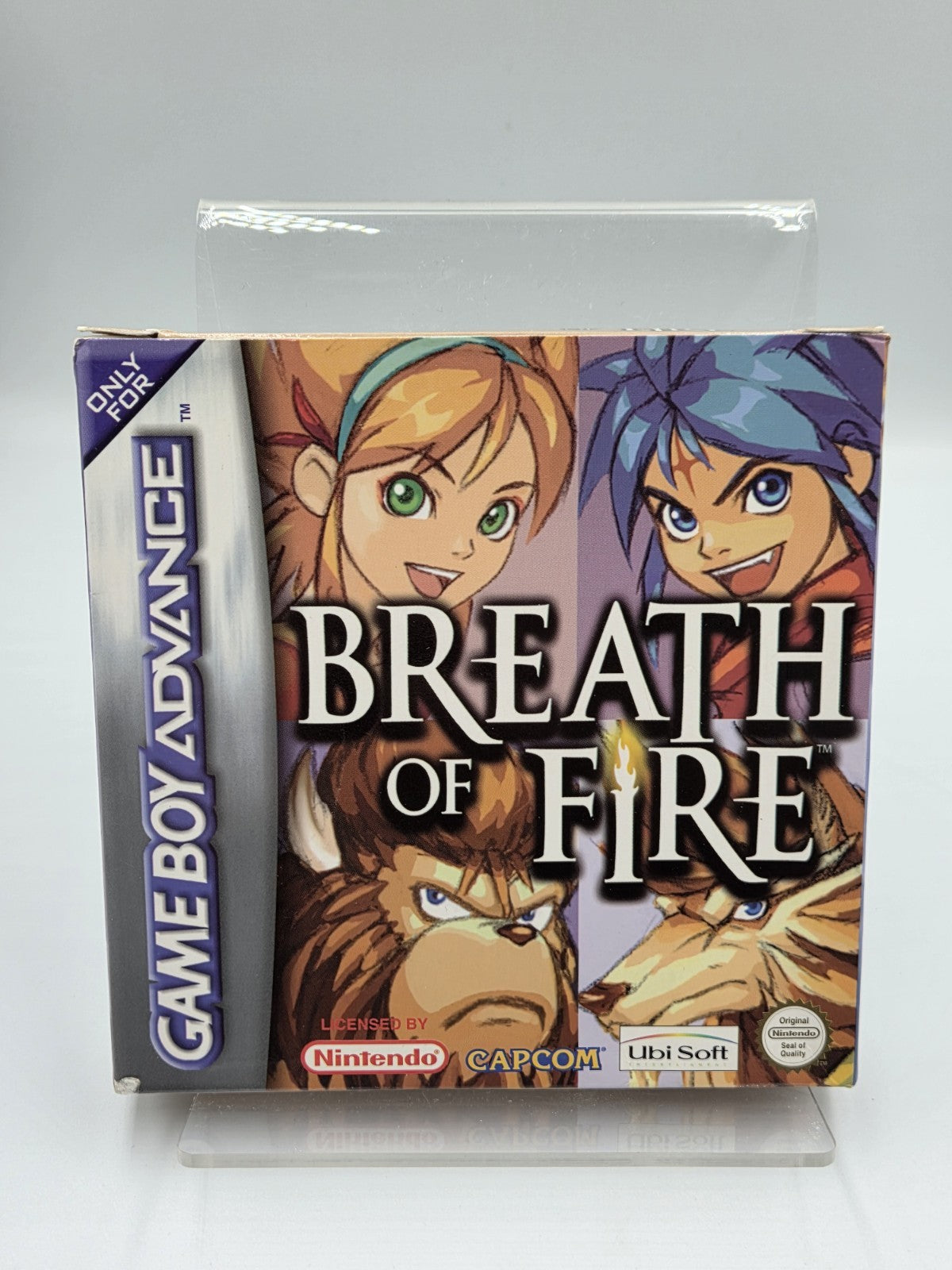 Nintendo Game Boy Advance Breath of Fire mit OVP und Anleitung EUR