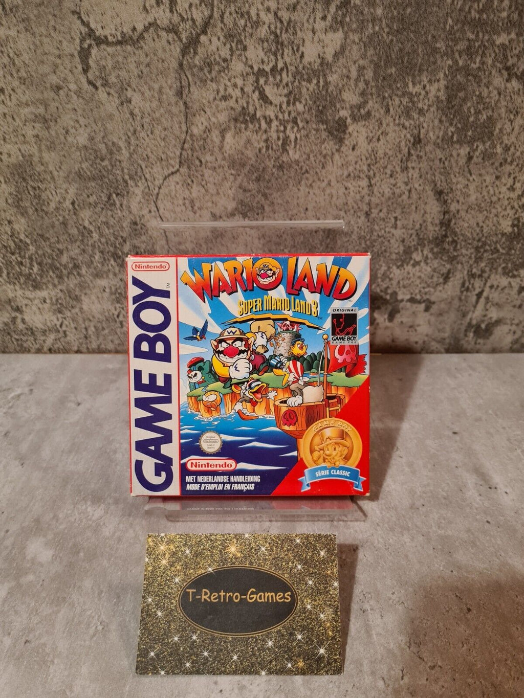 Nintendo Game Boy Wario Land Super Mario Land 3 mit OVP und Anleitung FAH - T-Retro-Games 