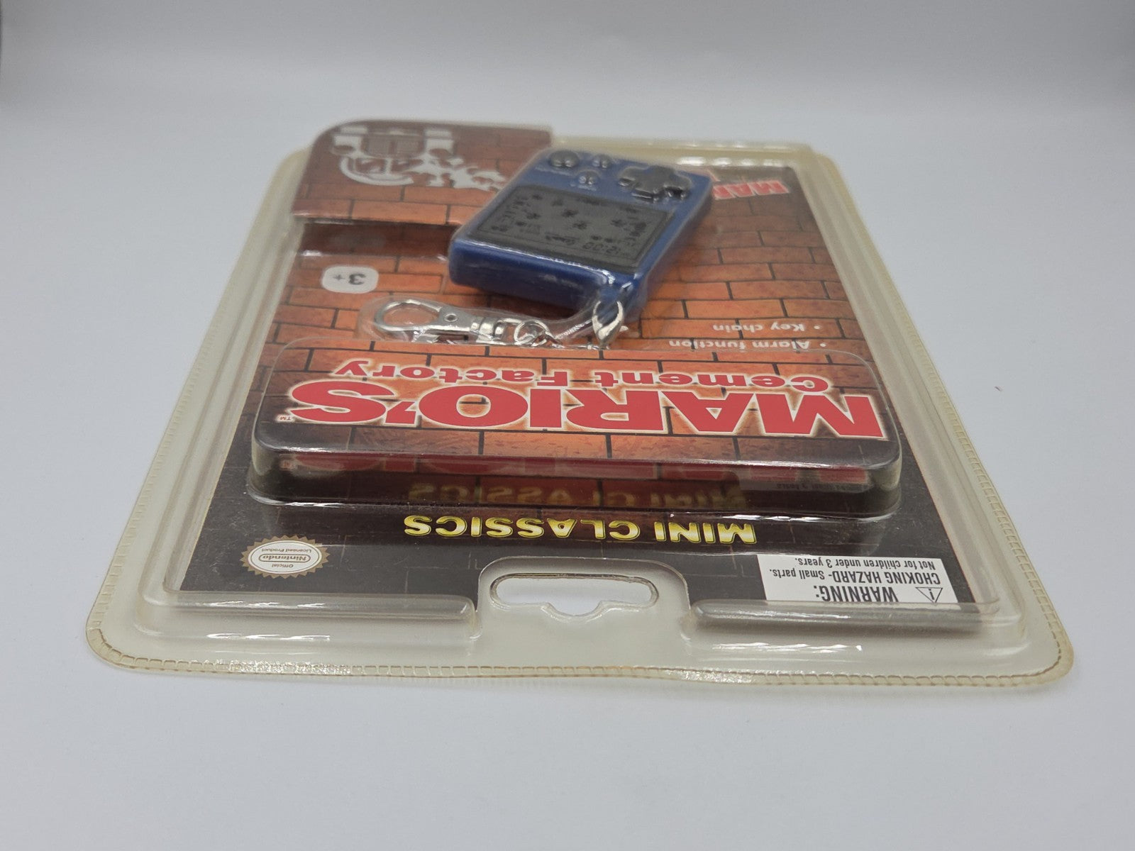 Nintendo Mini Classics Mario's Cement Factory Schlüsselanhänger Neu
