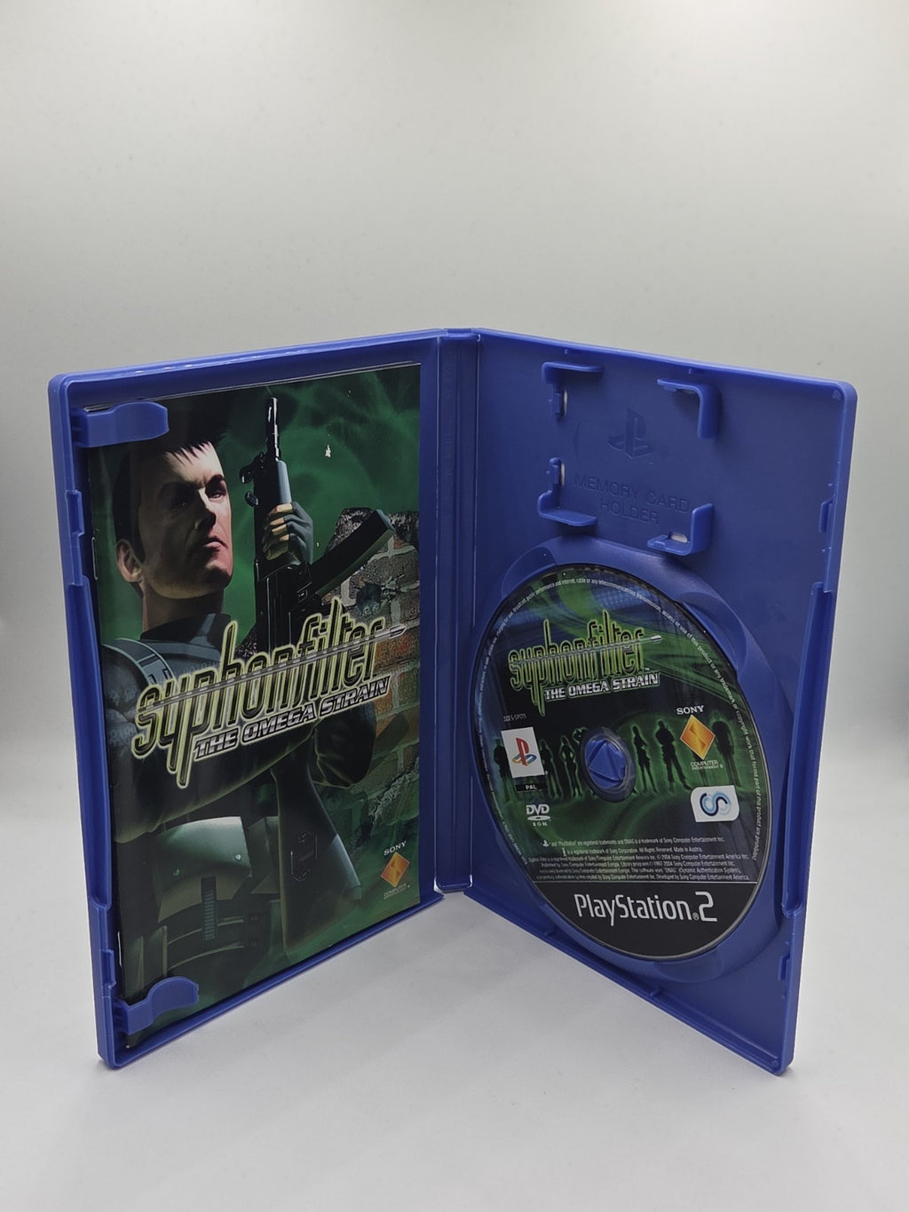 PS2 Playstation 2 Spiel Syphon Filter The Omega Strain+ OVP + Anleitung 