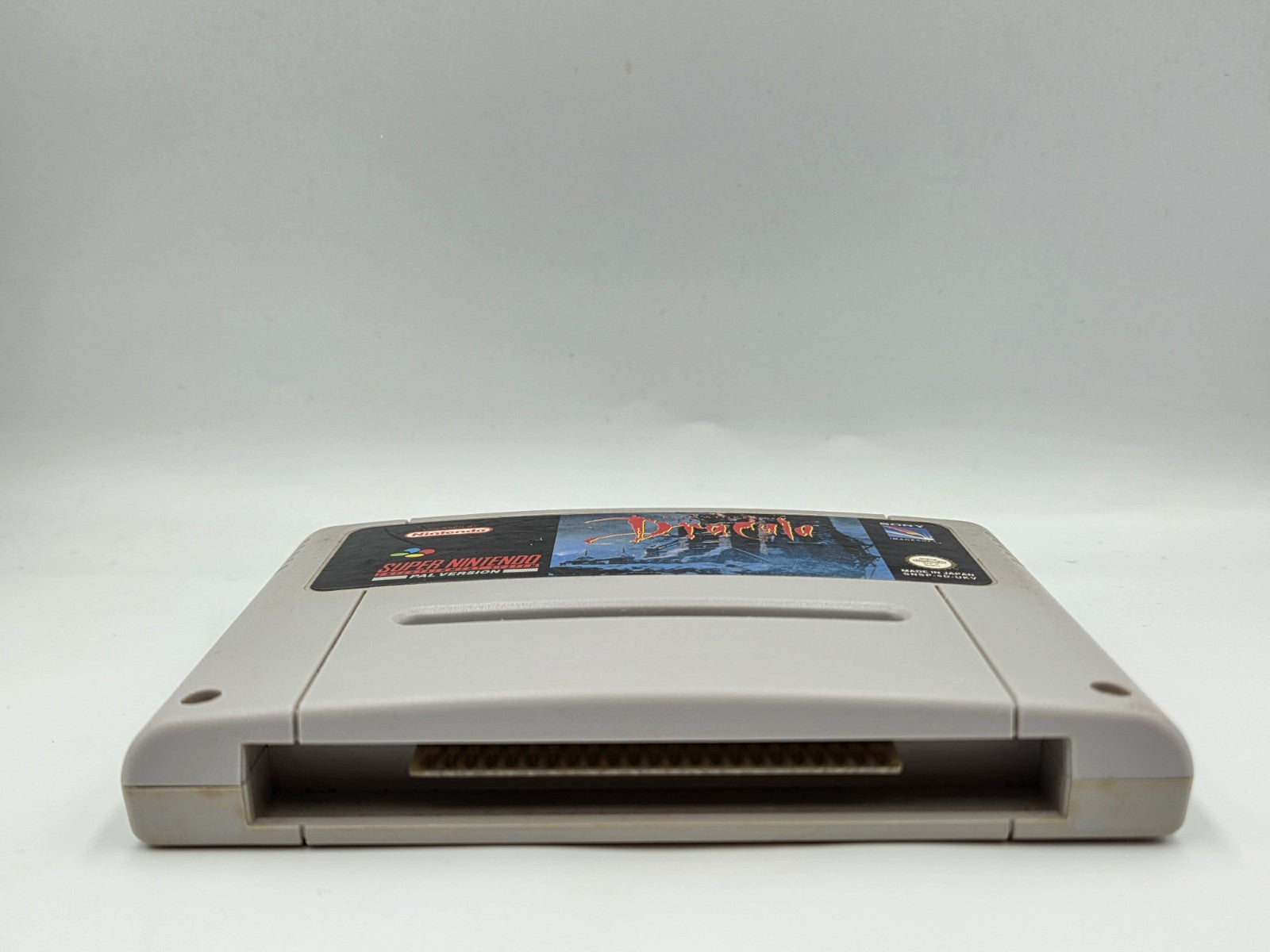 SNES Super Nintendo Bram Stoker's Dracula UKV Modul