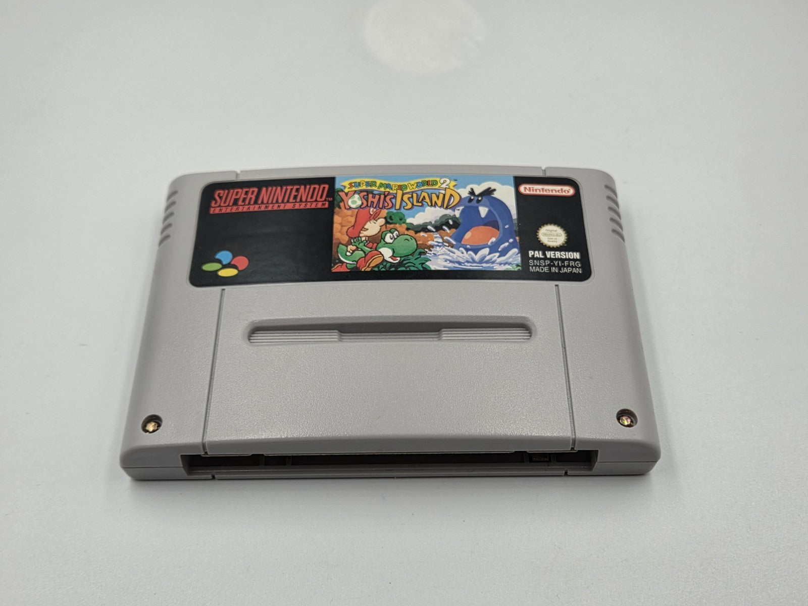 SNES Super Nintendo Super Mario World 2: Yoshi's Island mit OVP + Anleitung FRG