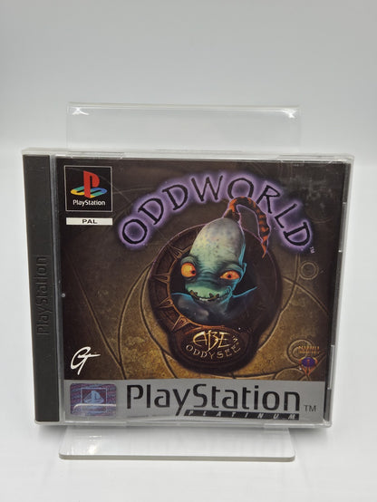 PS1 Playstation 1 Oddworld Abe's Oddysee mit OVP und Anleitung Englisch