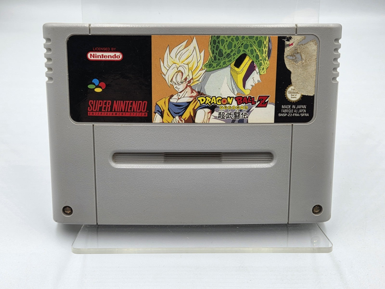 SNES Super Nintendo Dragon Ball Z Botuden Modul SFRA
