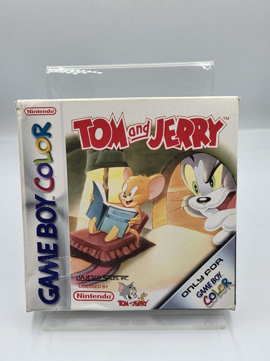 Nintendo Game Boy Color Tom and Jerry mit OVP und Anleitung  EUR