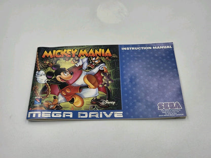Sega Mega Drive Spiel Mickey Mania mit OVP und Anleitung Multi Language 