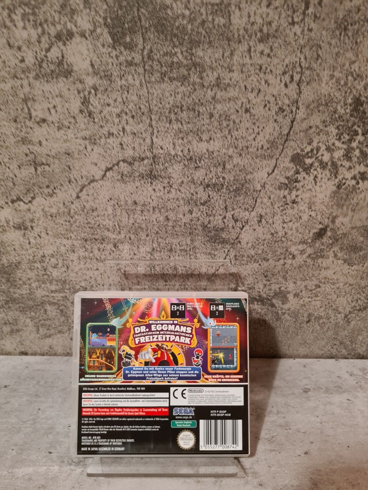 Nintendo DS Sonic Colours mit OVP NOE - T-Retro-Games 