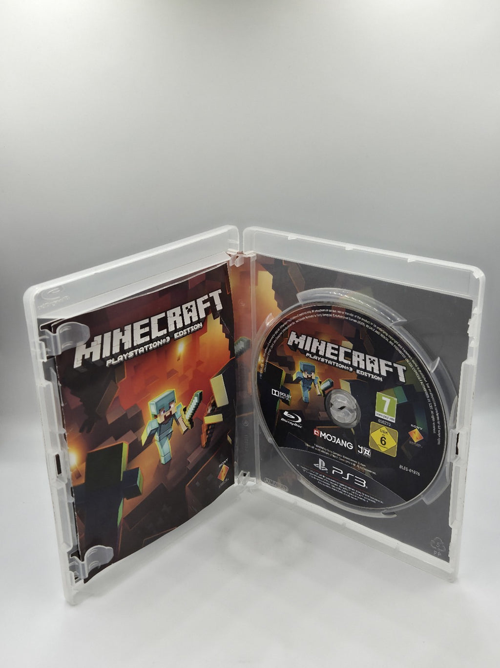 PS3 Playstation 3 Spiel Minecraft mit OVP  und Anleitung Deutsch