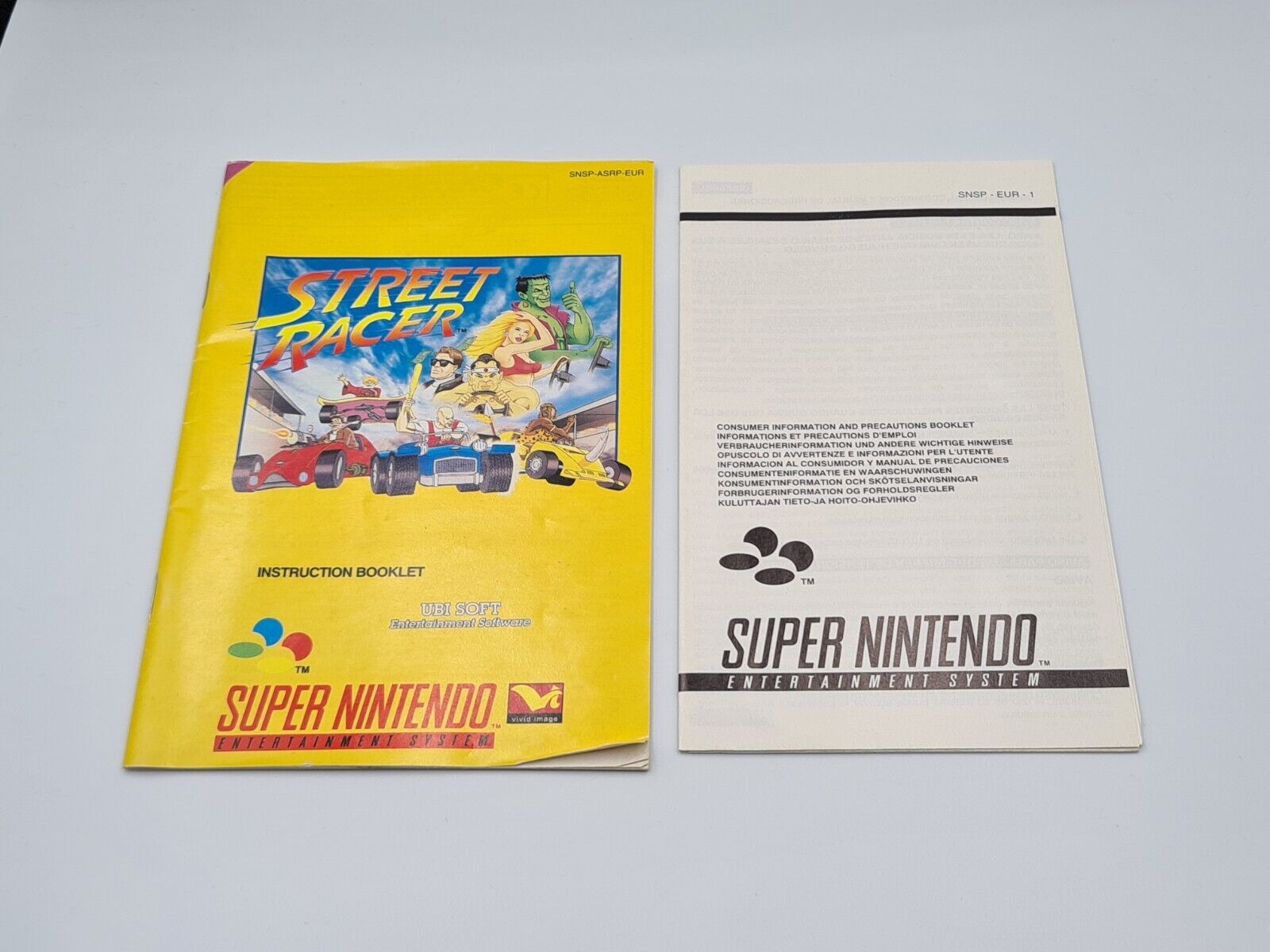 SNES Super Nintendo Street Racer mit OVP und Anleitung + Poster EUR - T-Retro-Games 