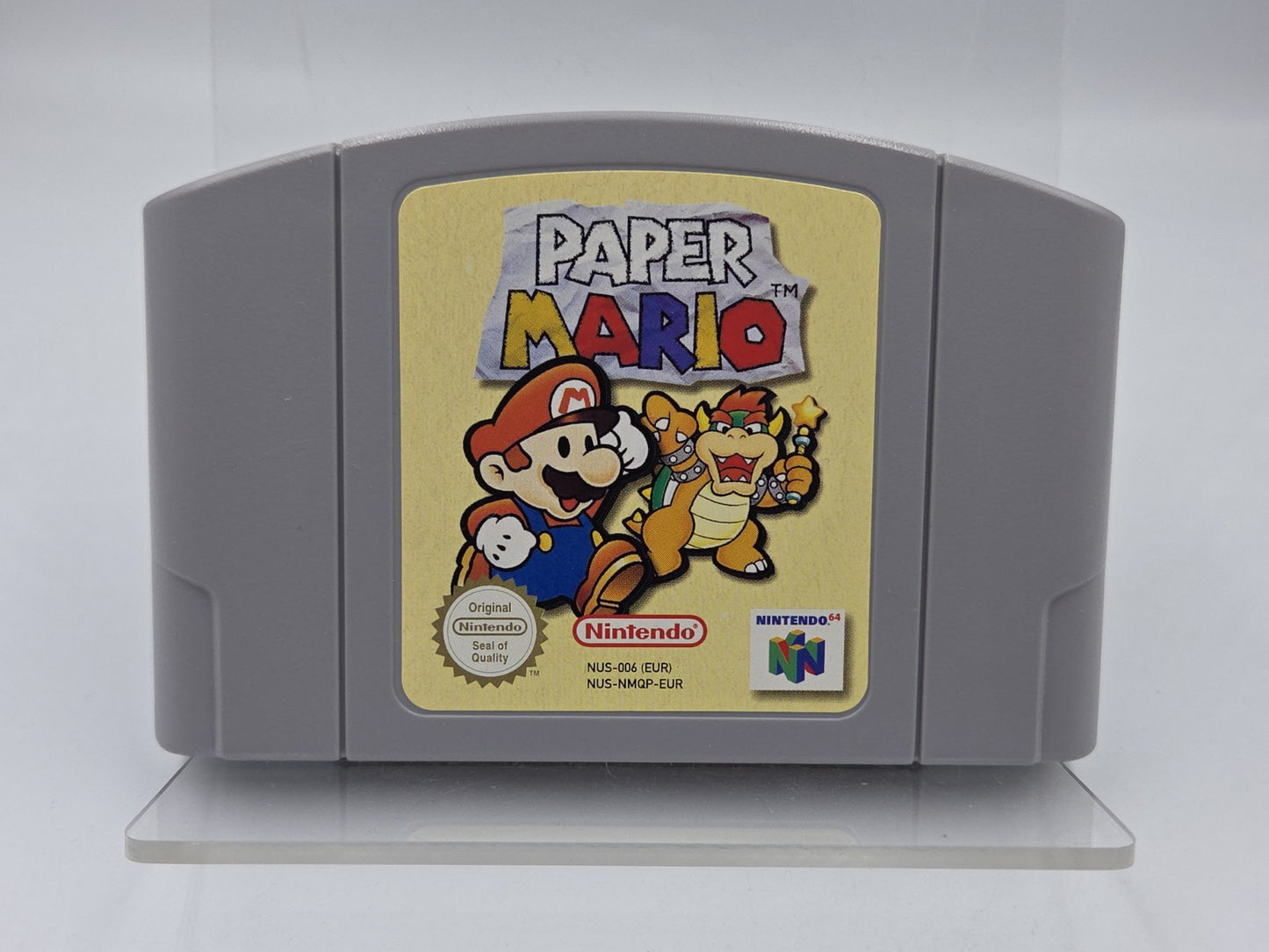 N64 Nintendo 64 Spiel Paper Mario Modul EUR