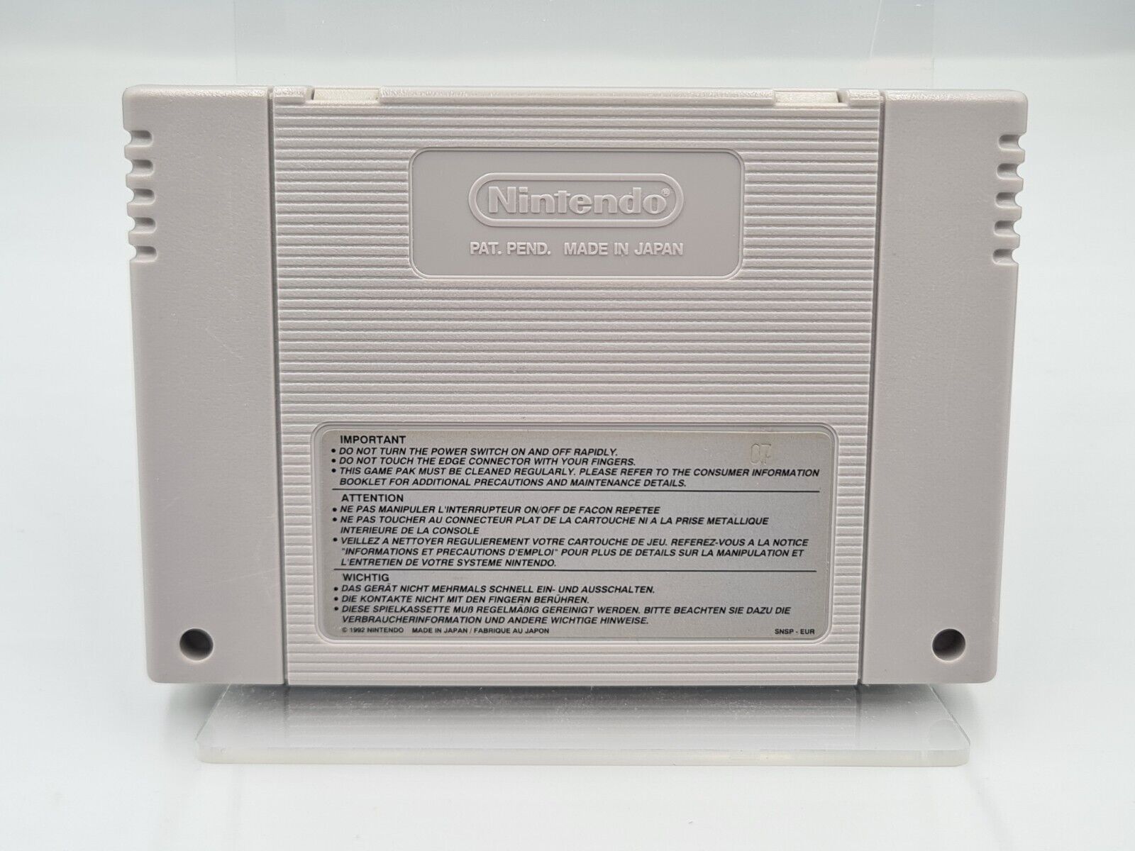 SNES Super Nintendo The Addams Family Pugsley's Scavenger Hunt Modul FAH - T-Retro-Games 