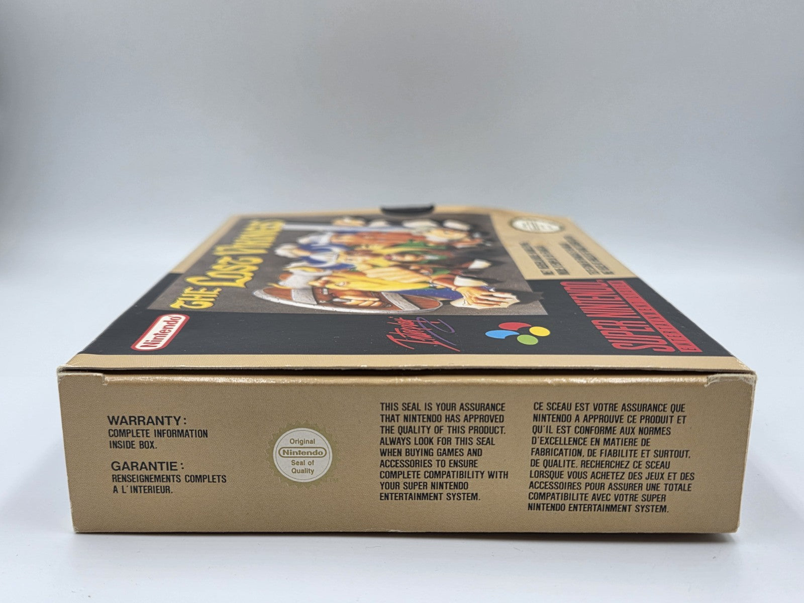 SNES Super Nintendo The Lost Vikings mit OVP und Anleitung FAH/SFRA