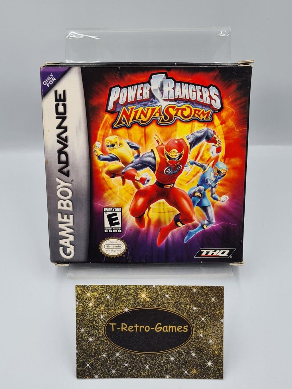 Nintendo Game Boy Advance Power Rangers Ninja Storm mit OVP und Anleitung USA - T-Retro-Games 