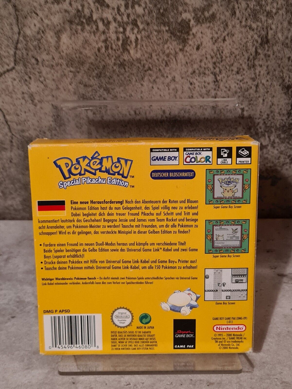 Nintendo Game Boy Classic Pokemon Special Pikachu Edition + OVP + Anleitung NOE - T-Retro-Games 