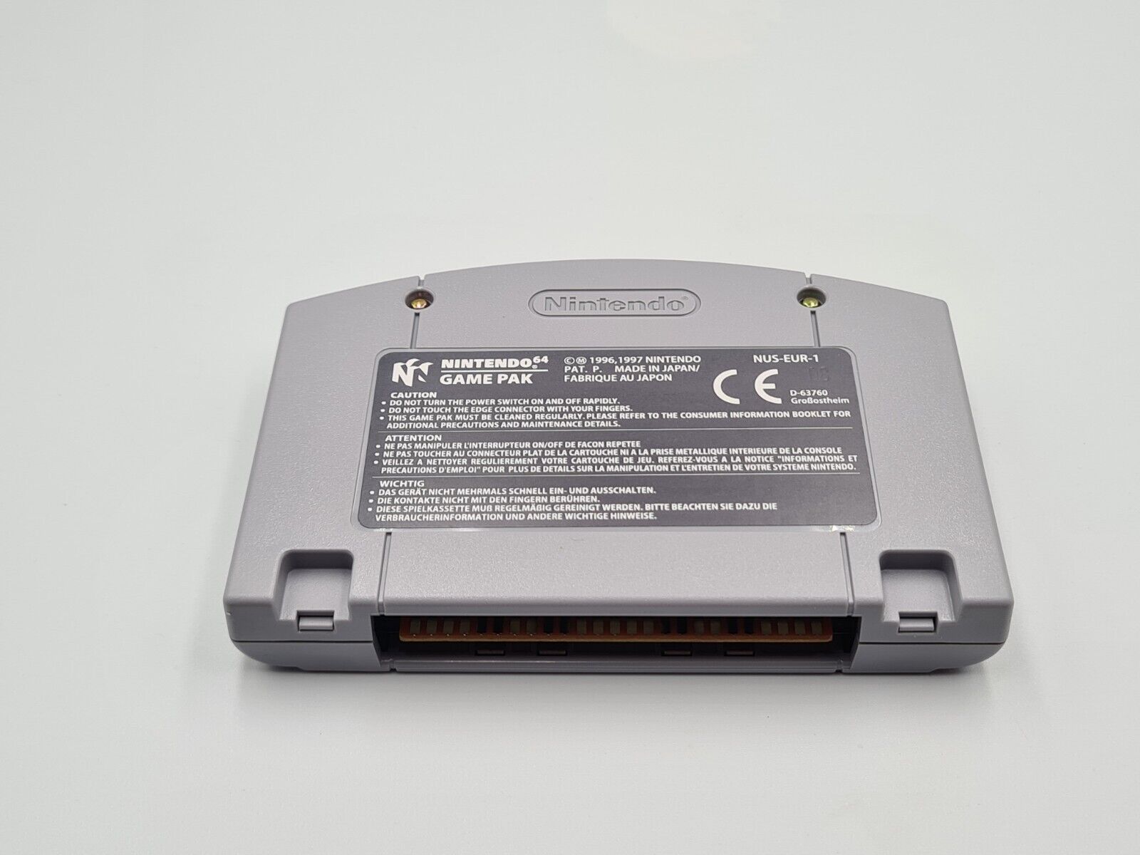 N64 Nintendo 64 Duke Nukem 64 mit OVP und Anleitung UKV - T-Retro-Games 