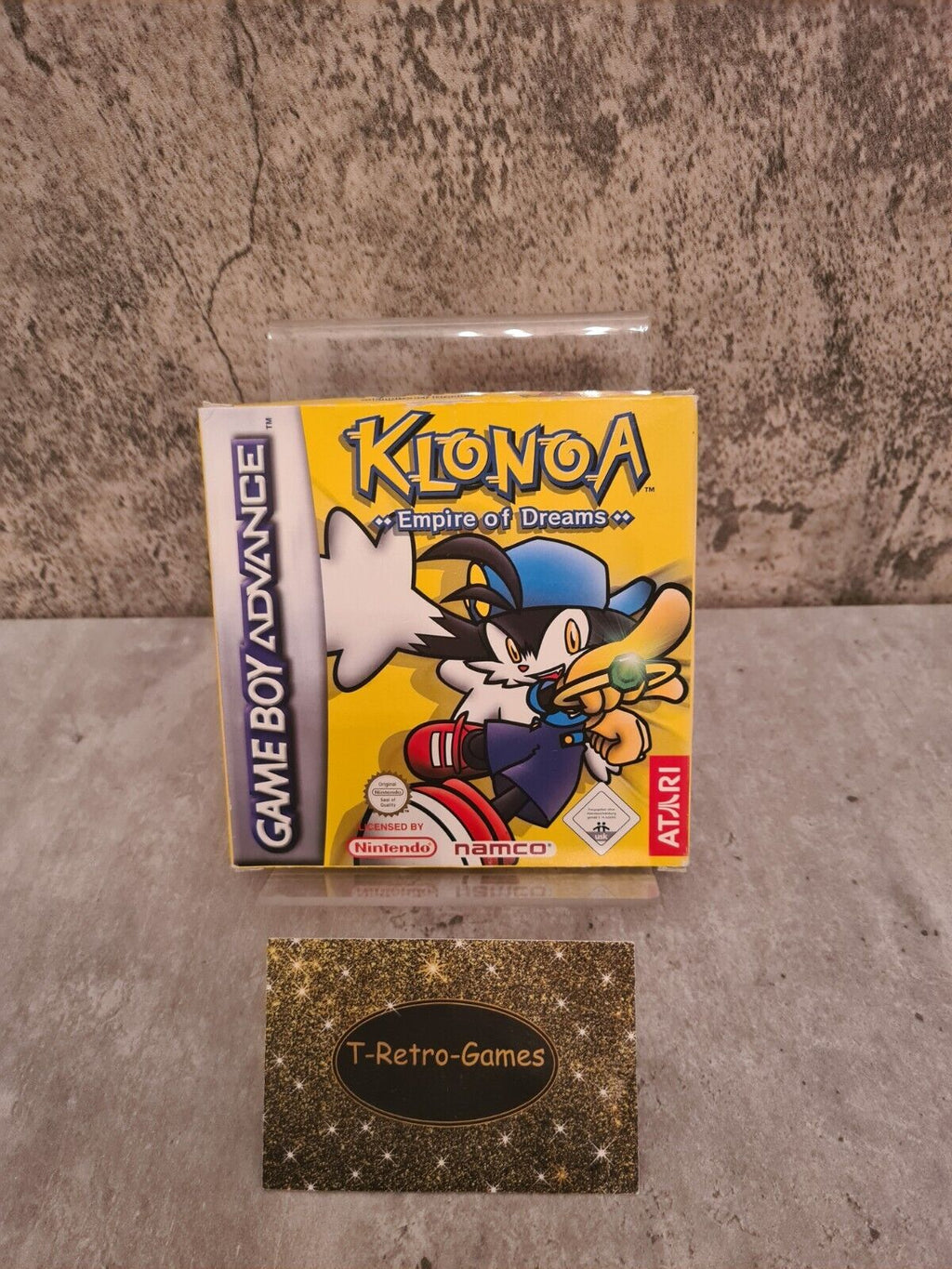 Nintendo Gameboy Advance Klonoa Empire of Dreams mit OVP und Anleitung NOE - T-Retro-Games 