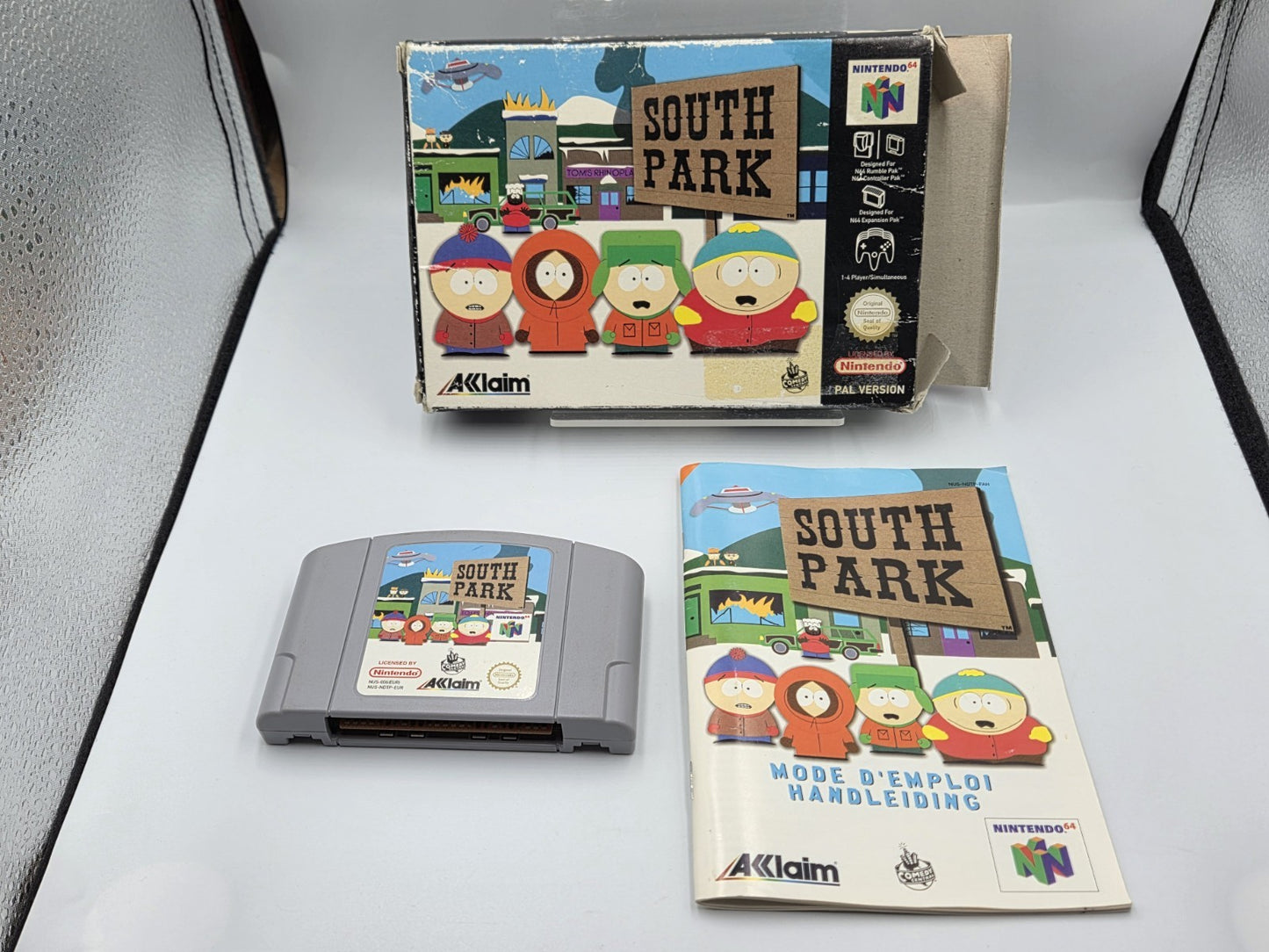 N64 Nintendo 64 South Park mit OVP und Anleitung FAH