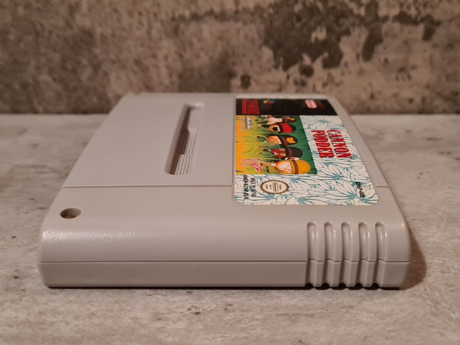 SNES Super Nintendo Cannon Fodder EUR Modul - T-Retro-Games 