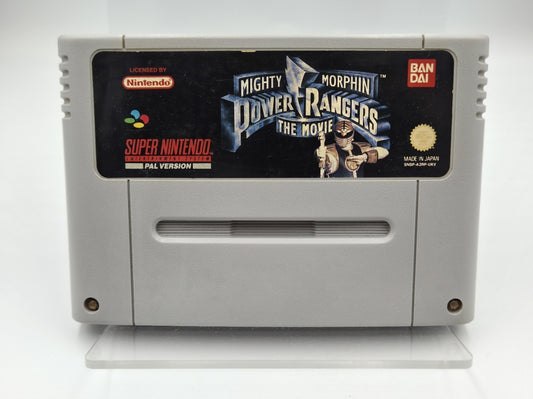 SNES Super Nintendo Mighty Morphin Power Rangers The Movie Modul UKV