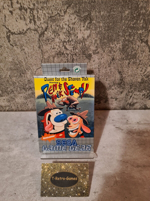 Game Gear The Ren & Stimpy Show Quest for the Shaven Yak mit OVP + Anleitung - T-Retro-Games 